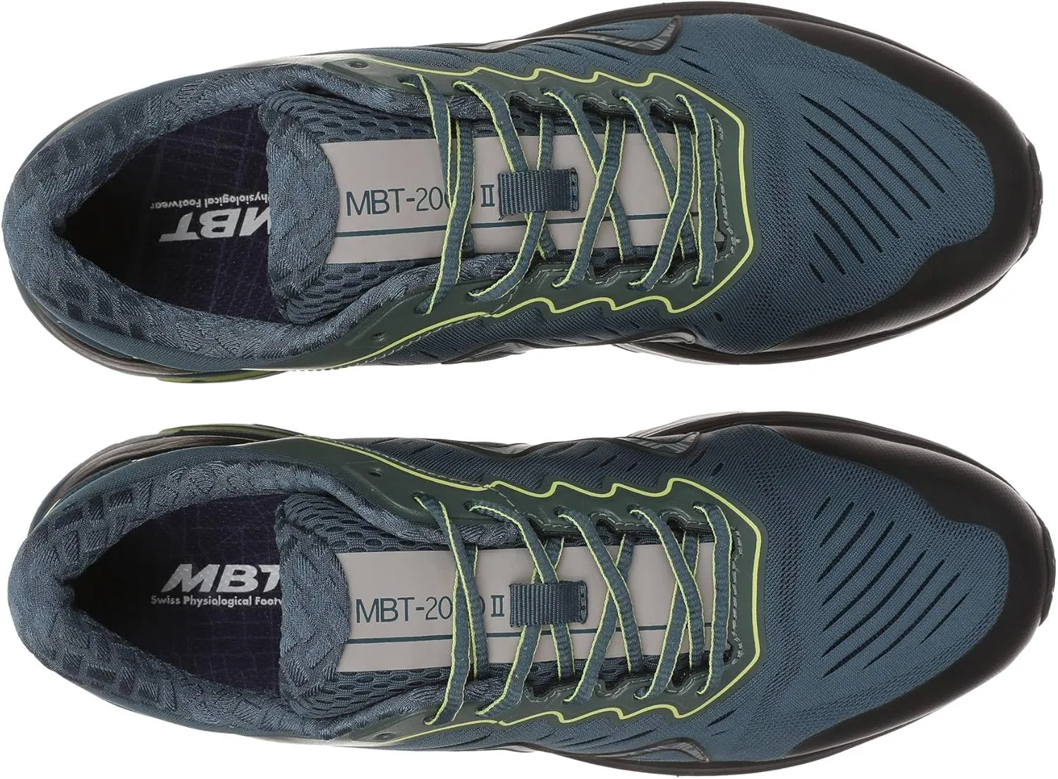 MBT Mens 2000 II Leather Textile Trainers