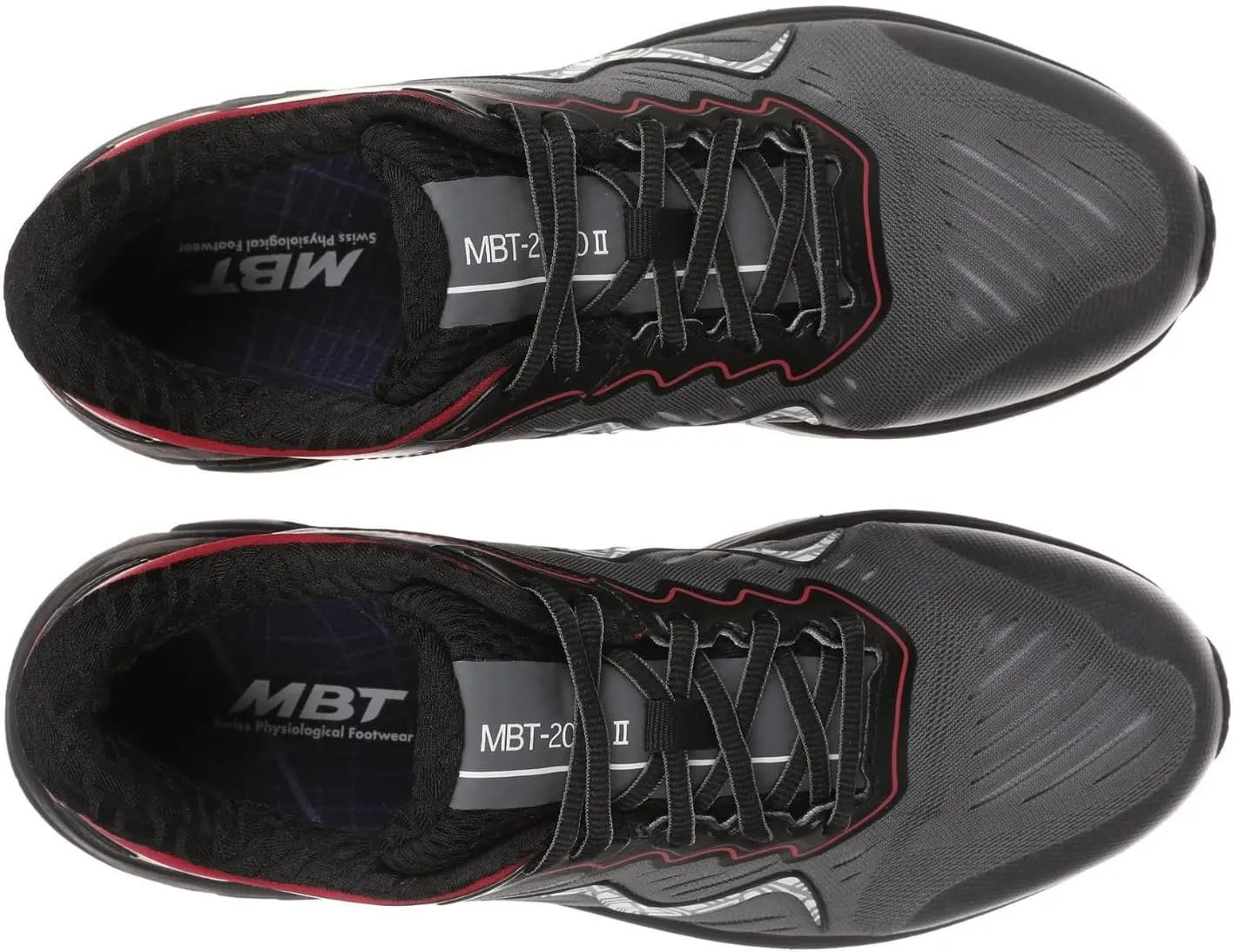 MBT Mens 2000 II Leather Textile Trainers
