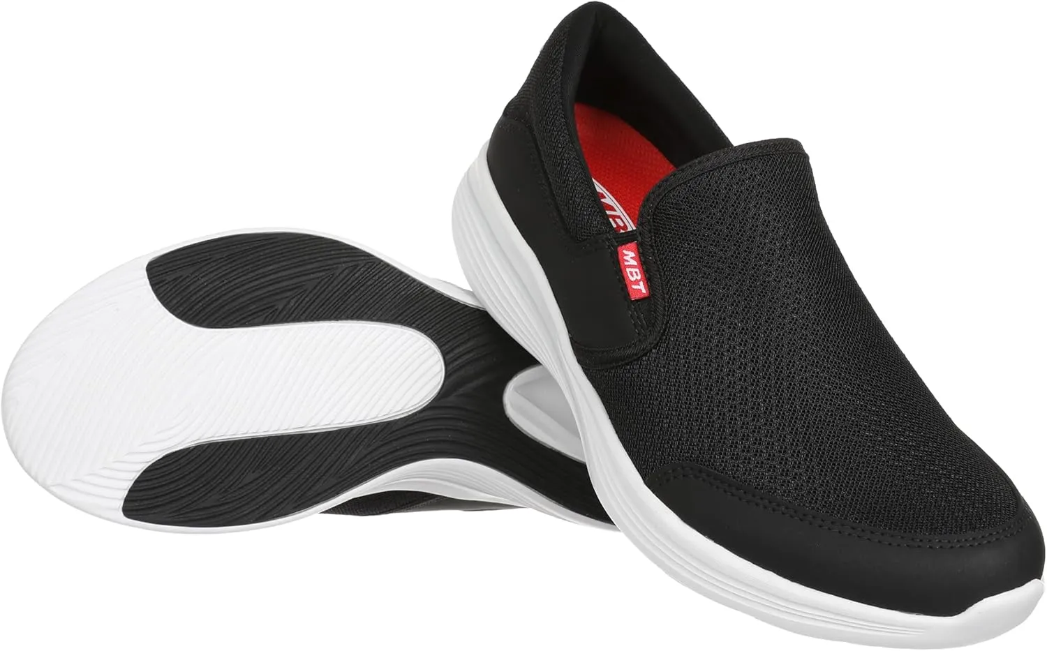 MBT Mens Modena III Leather Textile Shoes
