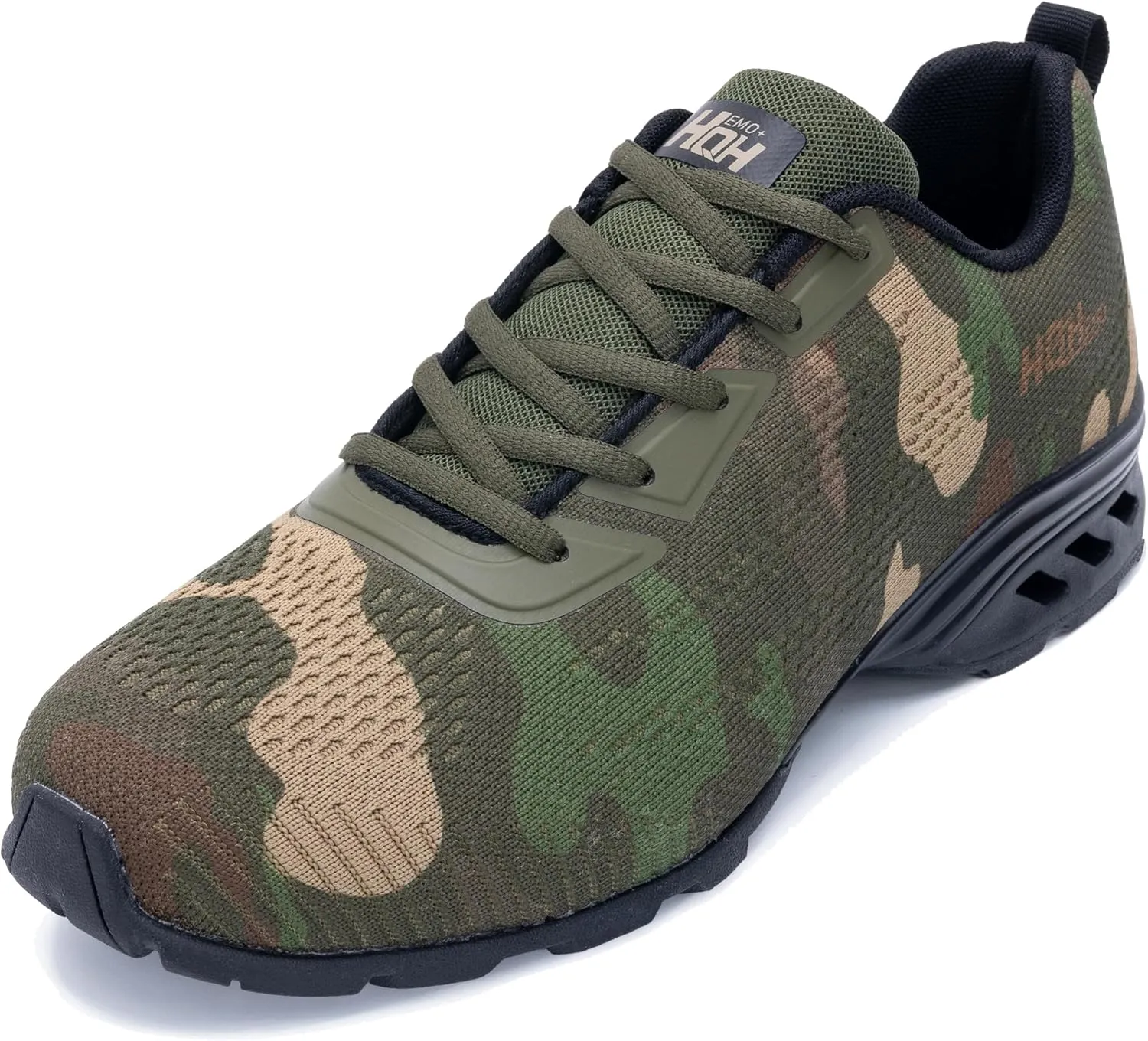 Mens Camo Shoes Fashion Sneakers | Tennis Walking Shoes | Trail Running Shoes for Men | SNAXE 1.0 Non-Slip Gym Jogging Road Running Shoes | Cross-Training Athletic Workout Outdoor Size US 7-12