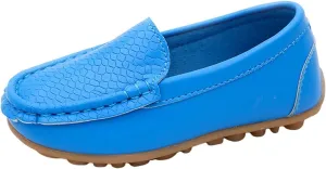 Men's Casual Dress Sneakers Toddler Little Kid Boys Girls Soft Slip On Loafers Dress Flat Shoes Boat Shoes Casual