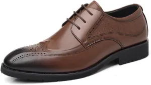 Mens Derby Shoes Party Fashion Dress Business Shoe Casual Walking Shoes Office Flats Classic Lace-up