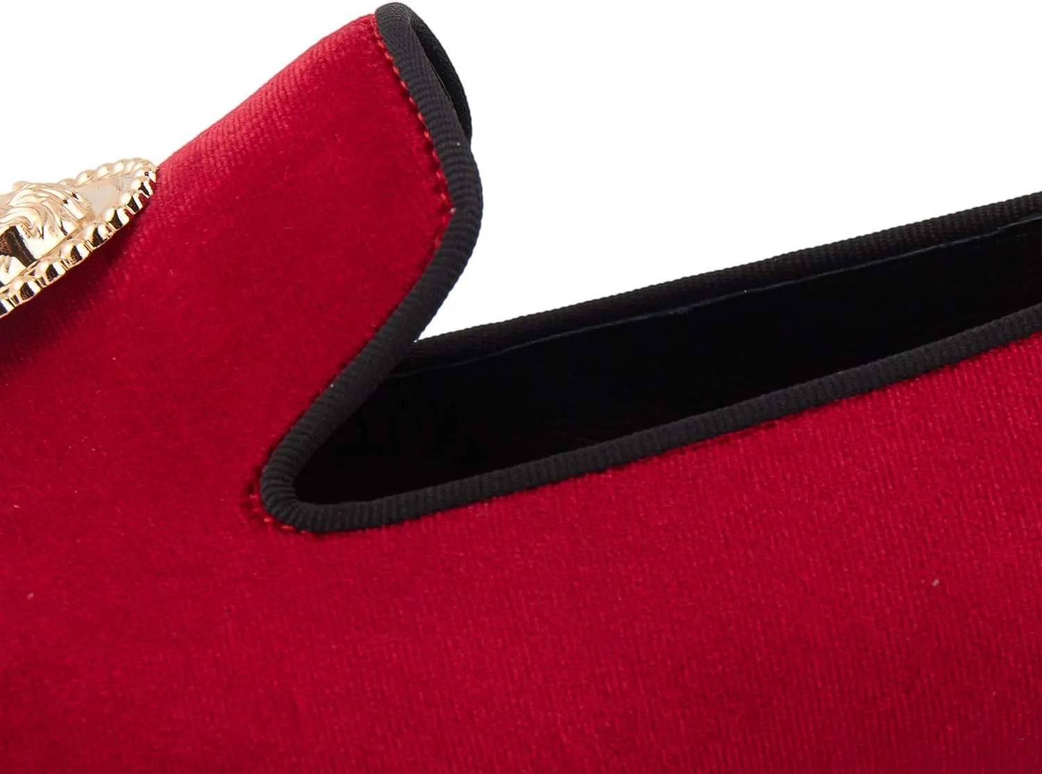 Mens Dress Shoes for Wedding Slip On Formal Velvet Loafers