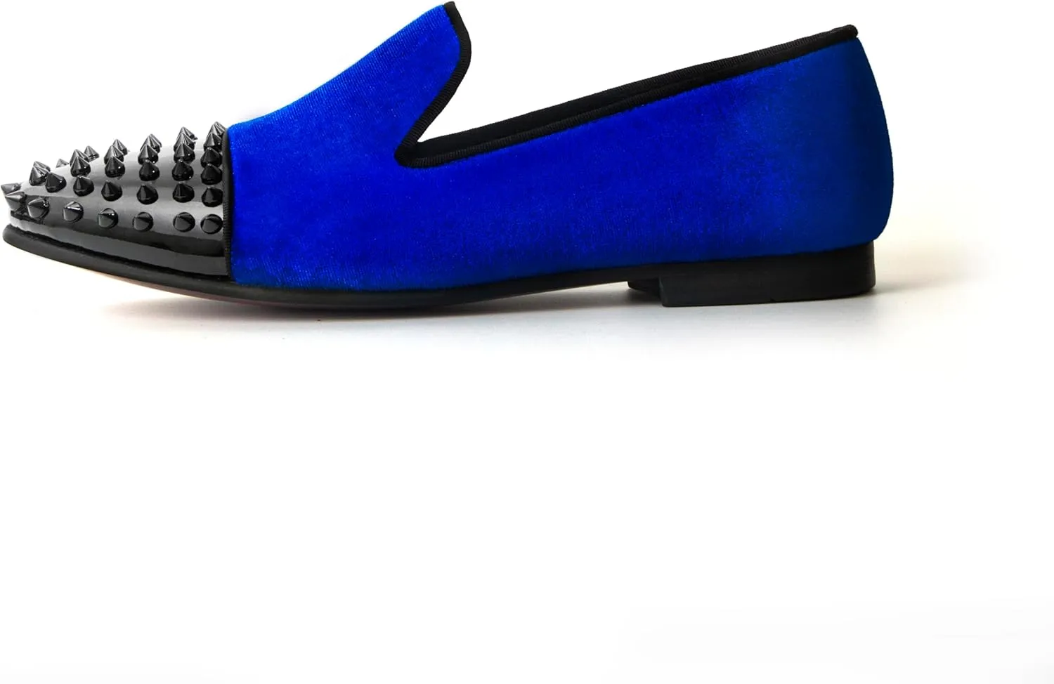 Mens Dress Shoes for Wedding Slip On Formal Velvet Loafers