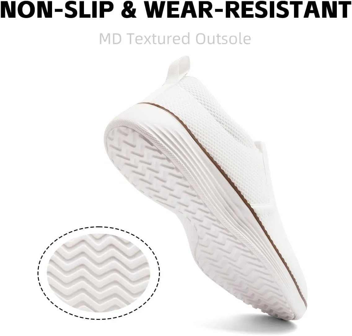 Mens Loafers Slip on Boat Shoes Non Slip Walking Sports Fashion Driving Casual Office Shoes Gym Lightweight Comfortable Sneakers