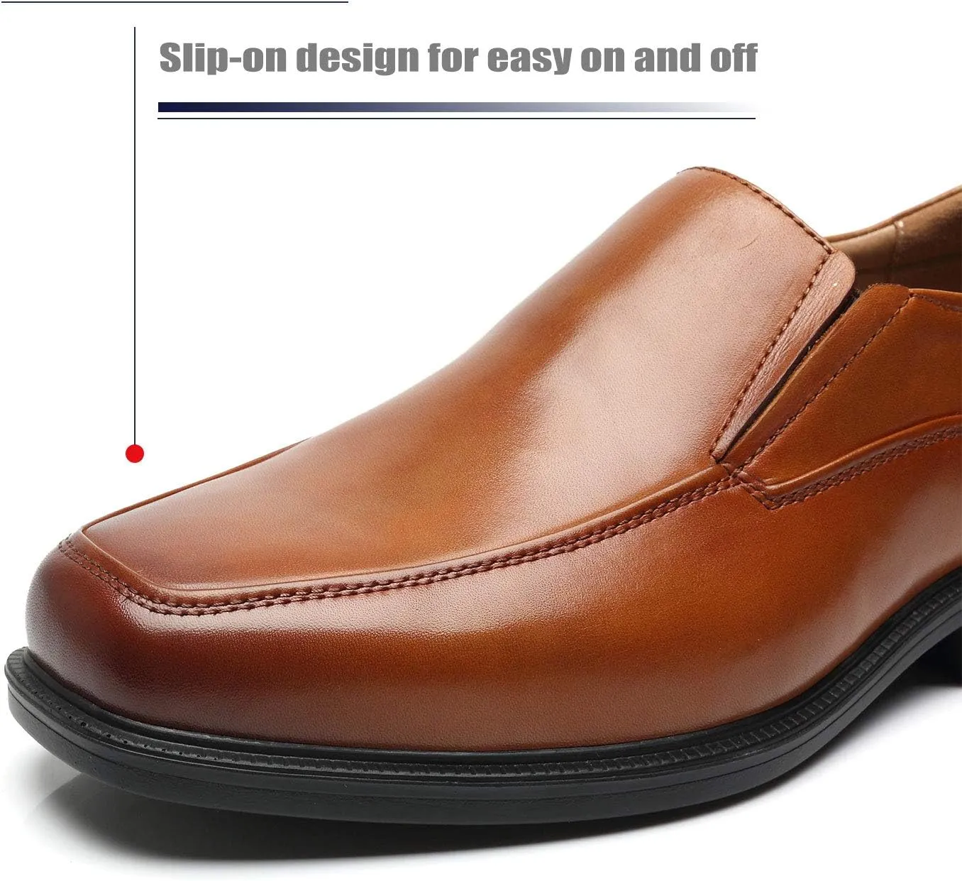 Men's Oxfords Classic Modern Round Captoe Shoes