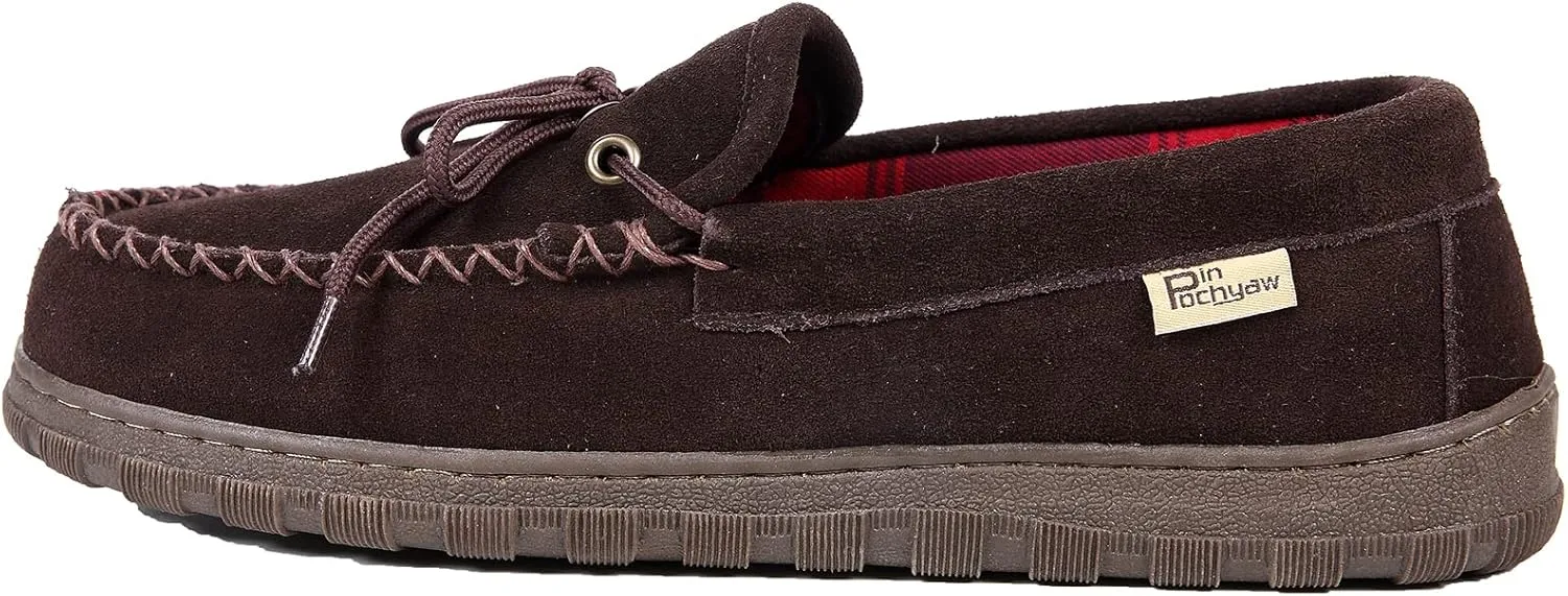 Men's Sheepskin Moccasin Indoor/Outdoor Slippers
