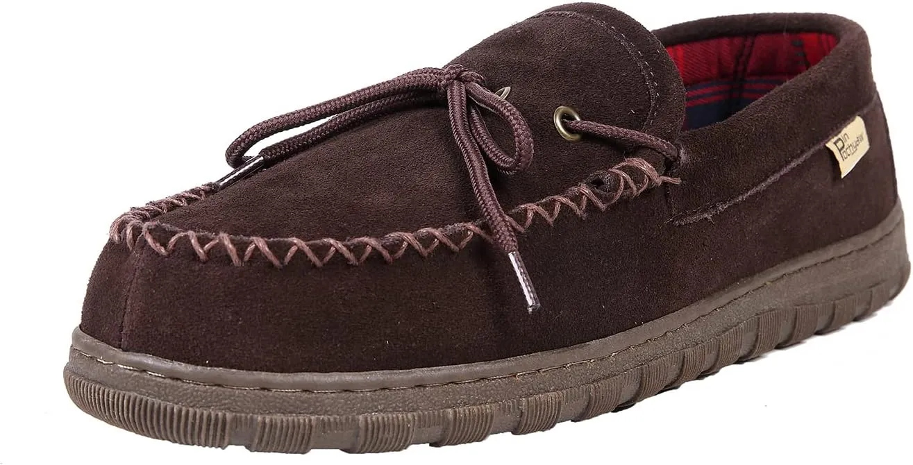 Men's Sheepskin Moccasin Indoor/Outdoor Slippers