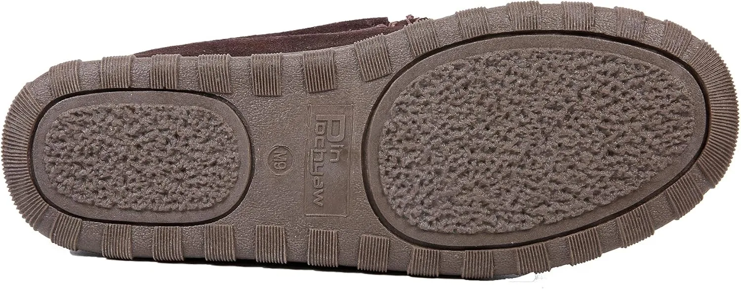Men's Sheepskin Moccasin Indoor/Outdoor Slippers