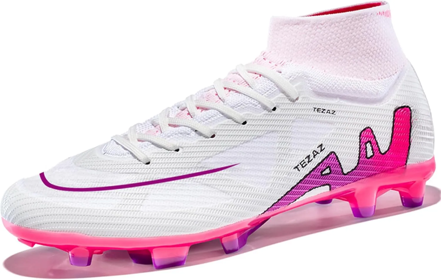 Men's Soccer Cleats Shoes Football Cleats Shoes Training Athletic Women Professional Sneaker Outdoor for AG/FG