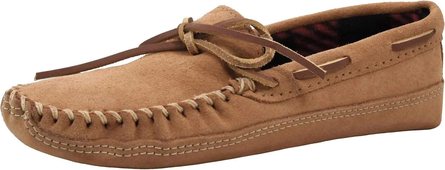 Minnetonka Men's Double Bottom Fleece Slipper