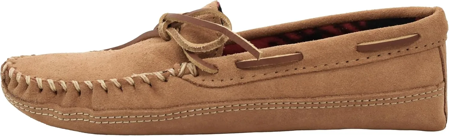 Minnetonka Men's Double Bottom Fleece Slipper