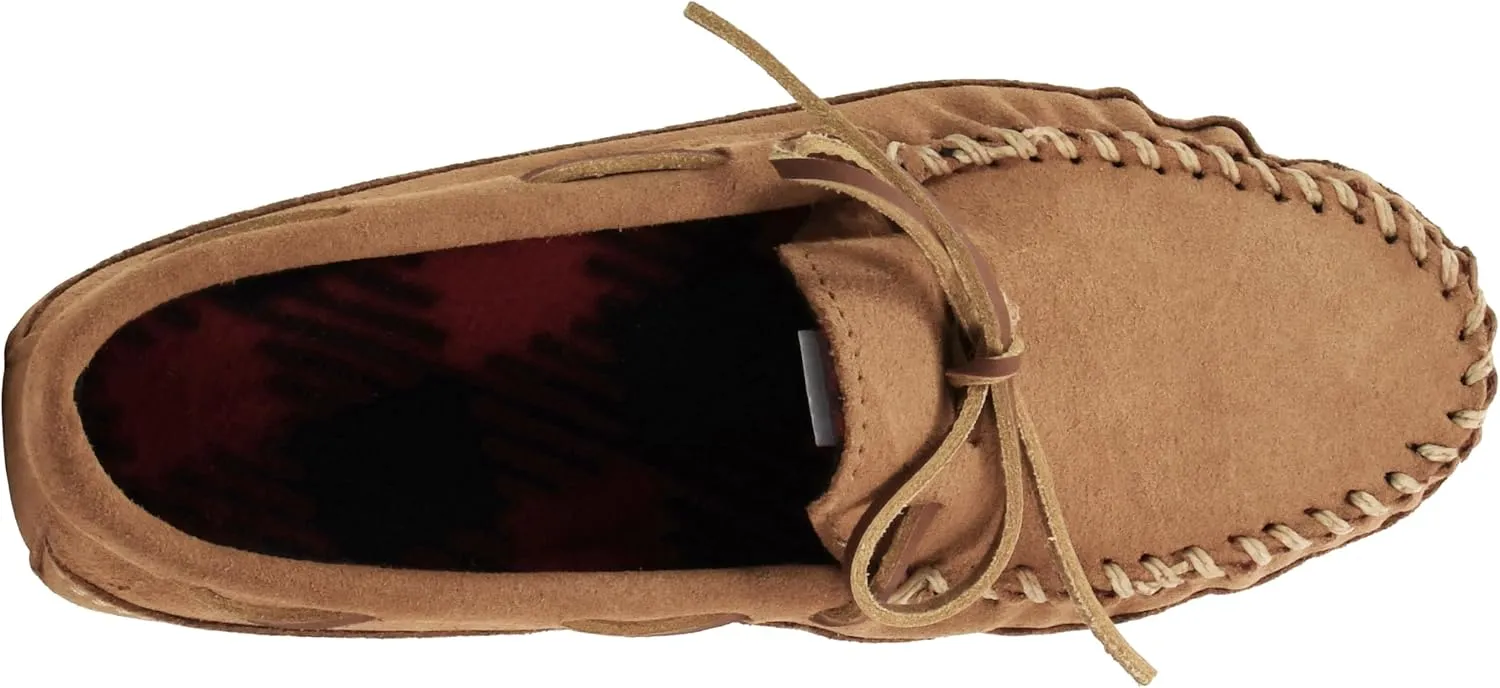 Minnetonka Men's Double Bottom Fleece Slipper