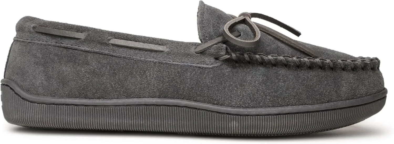 Minnetonka Men's Pile Lined Hardsole Slipper