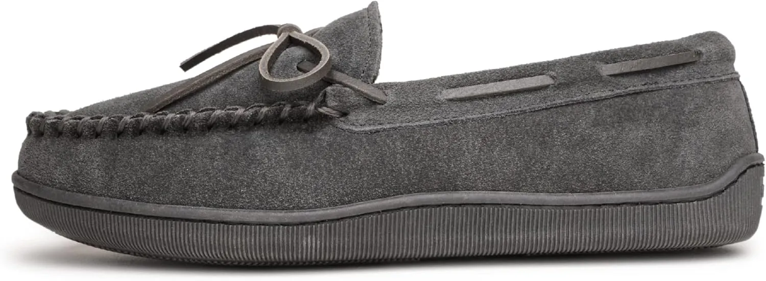 Minnetonka Men's Pile Lined Hardsole Slipper