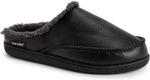 MUK LUKS Men's Faux Leather Clog Slipper