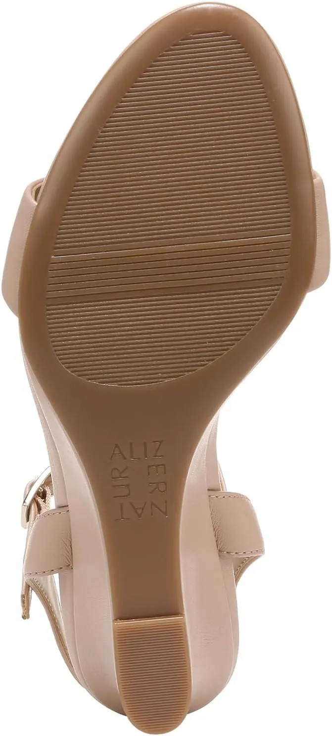 Naturalizer Women's Bristol Wedge Ankle Strap Sandal