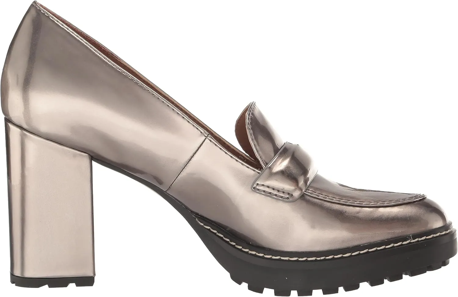 Naturalizer Women's Dabney Slip-On Lug Sole Heeled Loafer