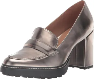 Naturalizer Women's Dabney Slip-On Lug Sole Heeled Loafer