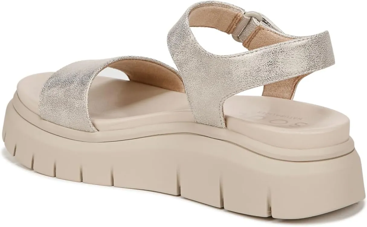 Naturalizer Women's Poppi Ankle Strap Wedge Sandal