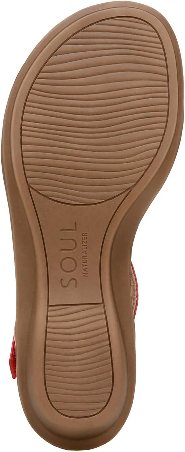 Naturalizer Women's Solo Ankle Strap Casual Sandal Flat