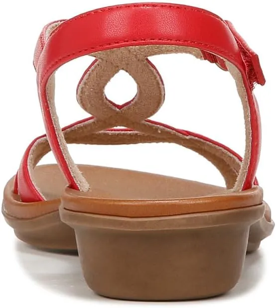 Naturalizer Women's Solo Ankle Strap Casual Sandal Flat