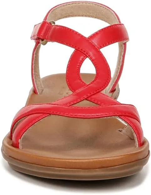 Naturalizer Women's Solo Ankle Strap Casual Sandal Flat