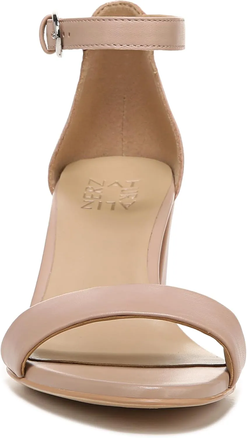 Naturalizer Women's Vera Ankle Strap Block Heel Dress Sandal