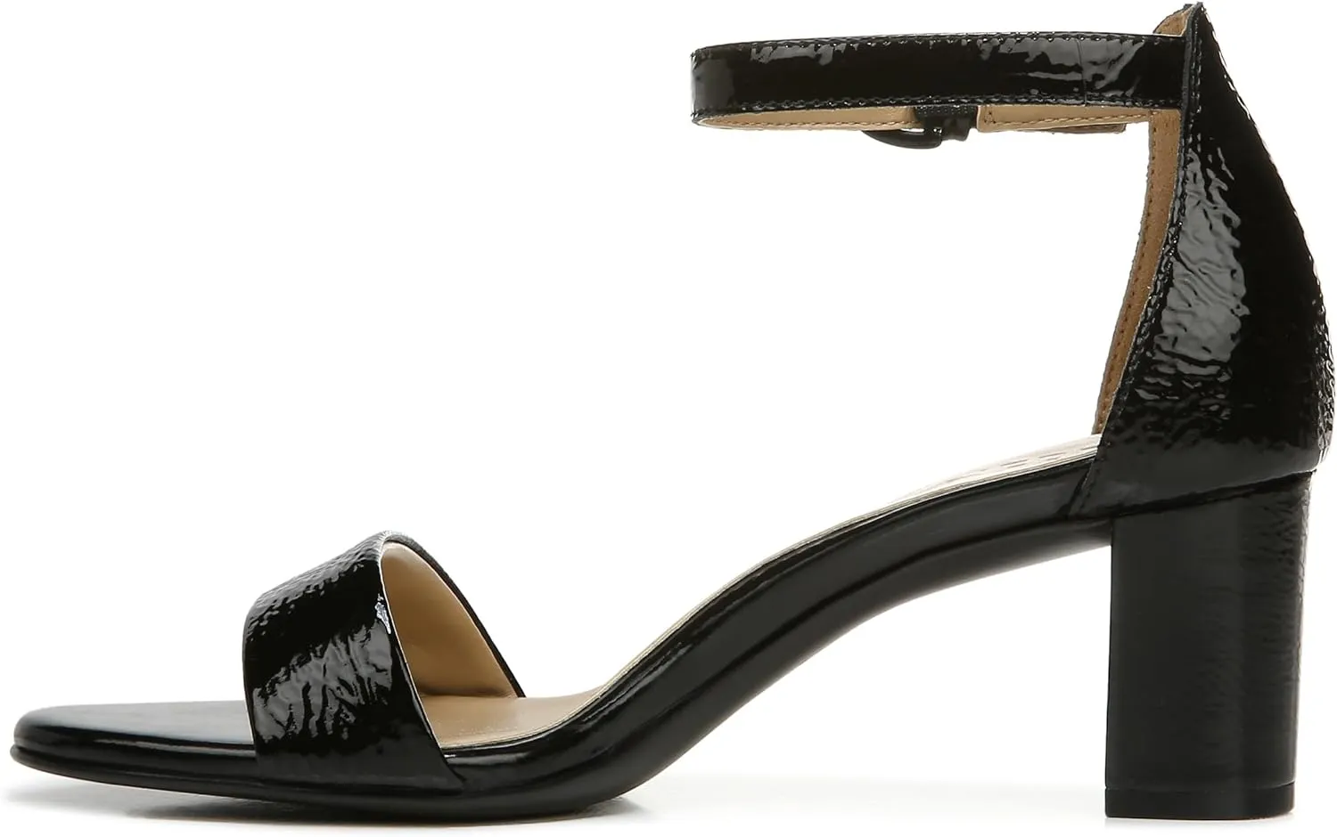 Naturalizer Women's Vera Ankle Strap Block Heel Dress Sandal