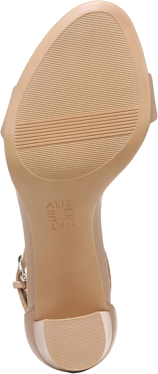 Naturalizer Women's Vera Ankle Strap Block Heel Dress Sandal