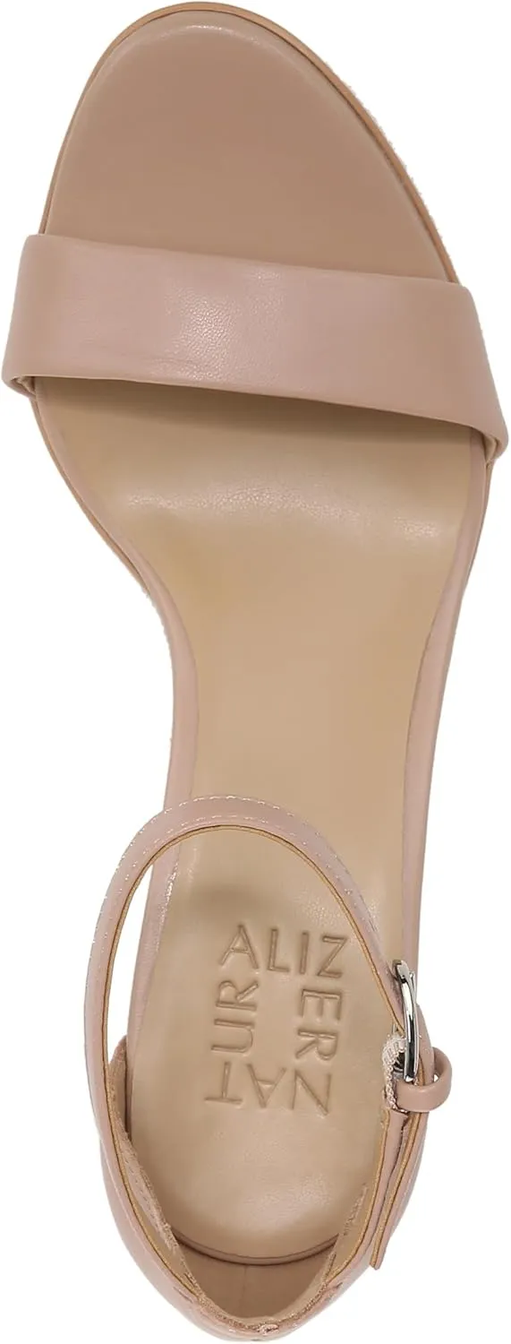 Naturalizer Women's Vera Ankle Strap Block Heel Dress Sandal
