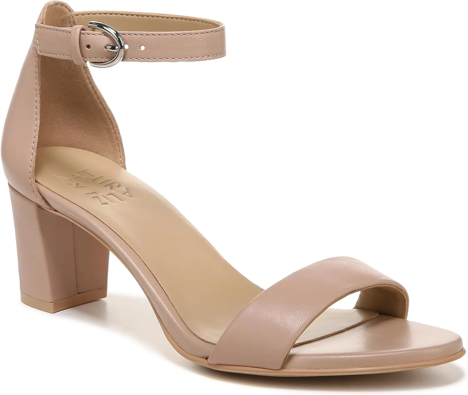 Naturalizer Women's Vera Ankle Strap Block Heel Dress Sandal