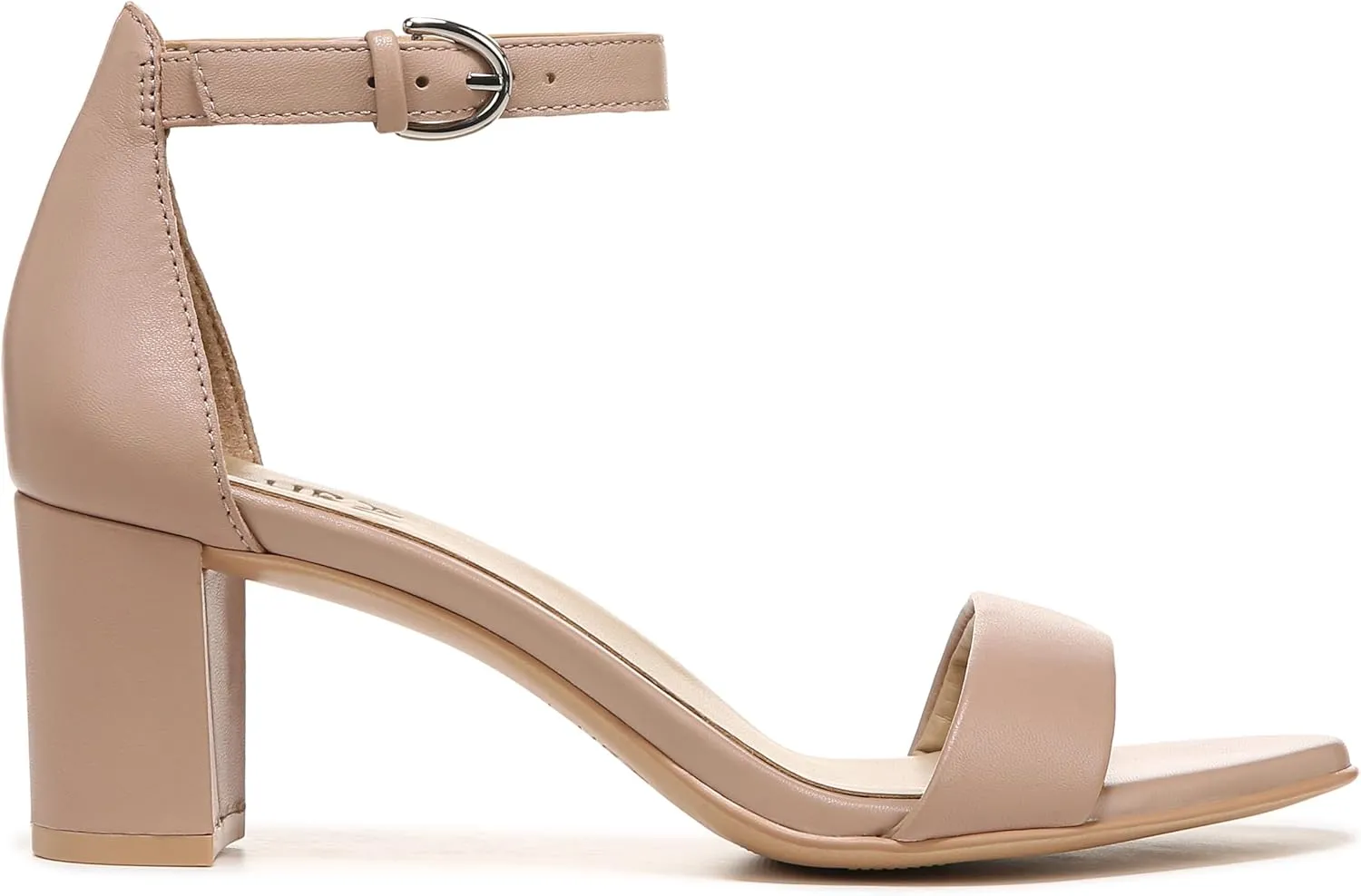 Naturalizer Women's Vera Ankle Strap Block Heel Dress Sandal