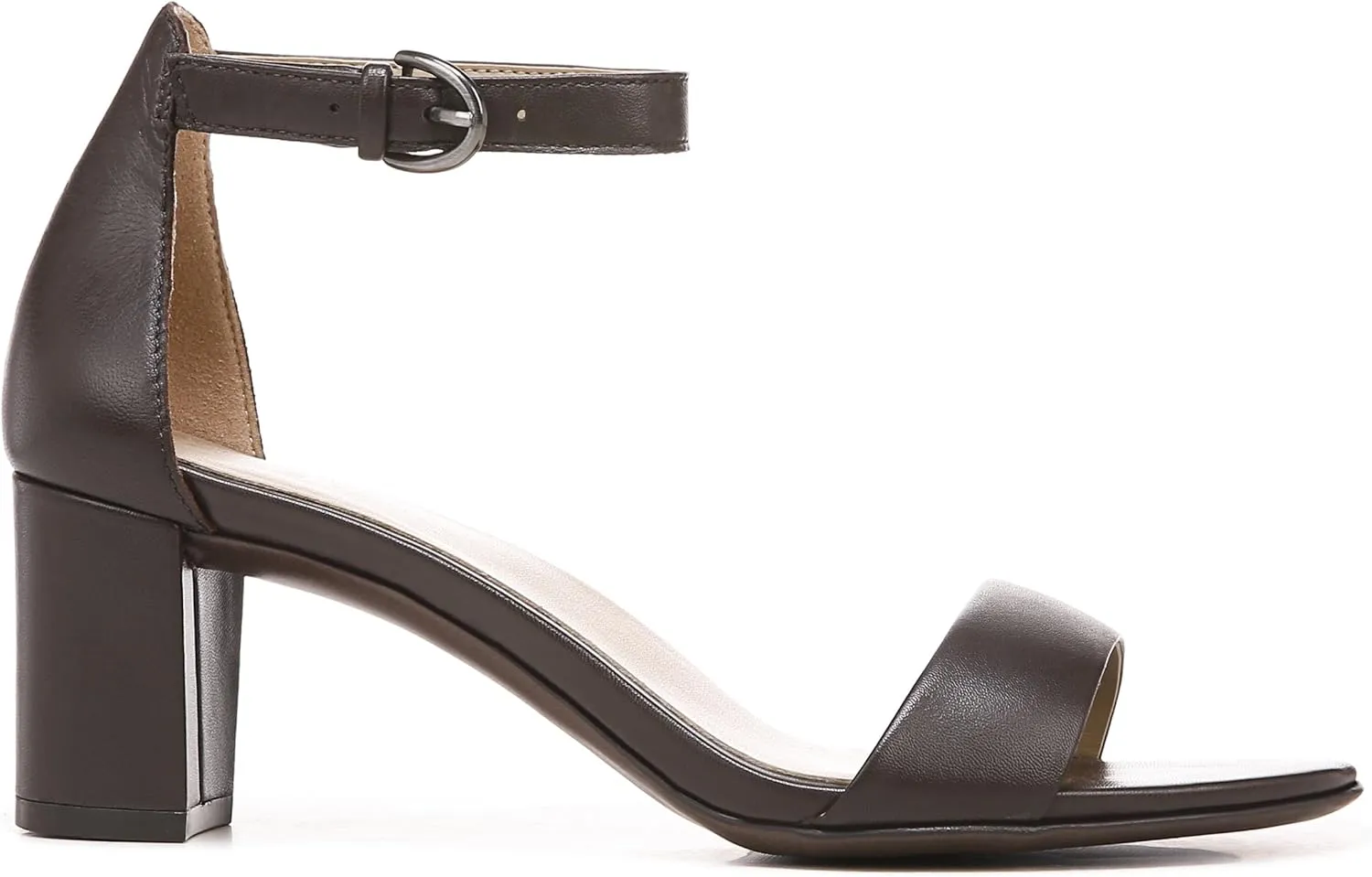 Naturalizer Women's Vera Ankle Strap Block Heel Dress Sandal
