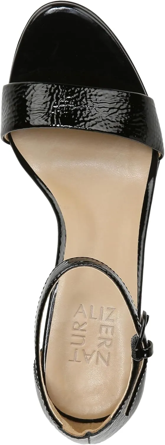 Naturalizer Women's Vera Ankle Strap Block Heel Dress Sandal