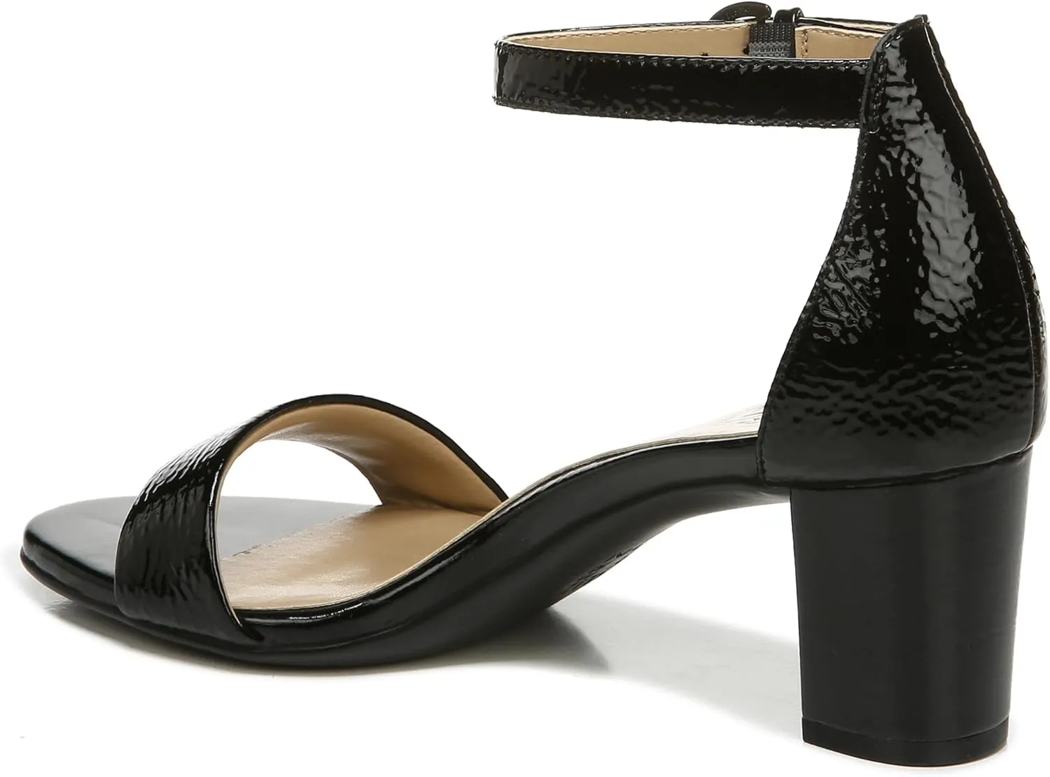 Naturalizer Women's Vera Ankle Strap Block Heel Dress Sandal