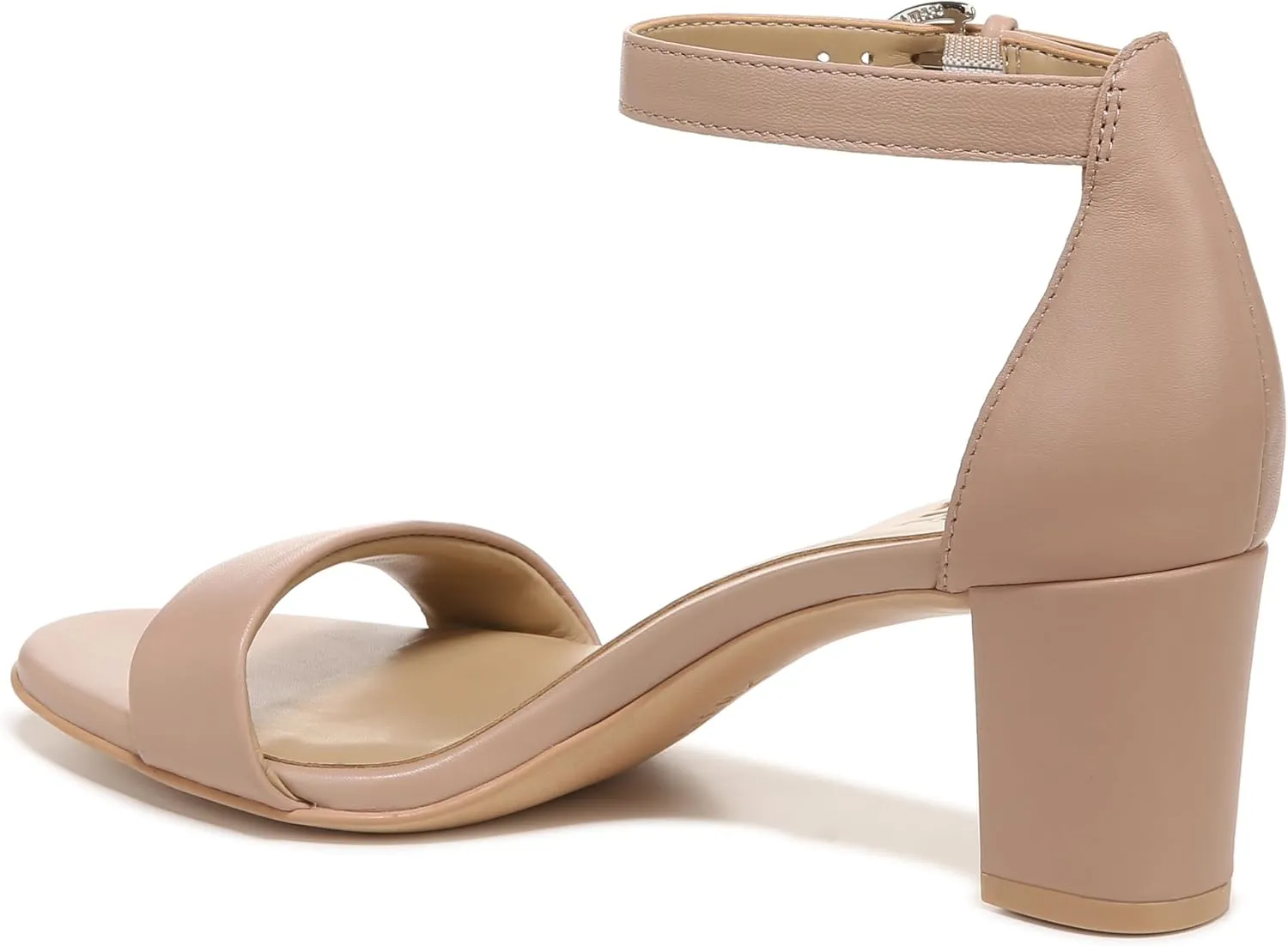Naturalizer Women's Vera Ankle Strap Block Heel Dress Sandal