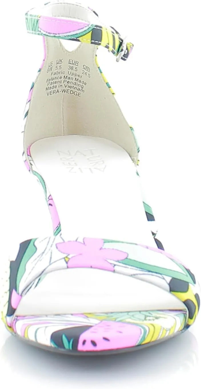 Naturalizer Women's Vera Wedge Ankle Strap Sandal