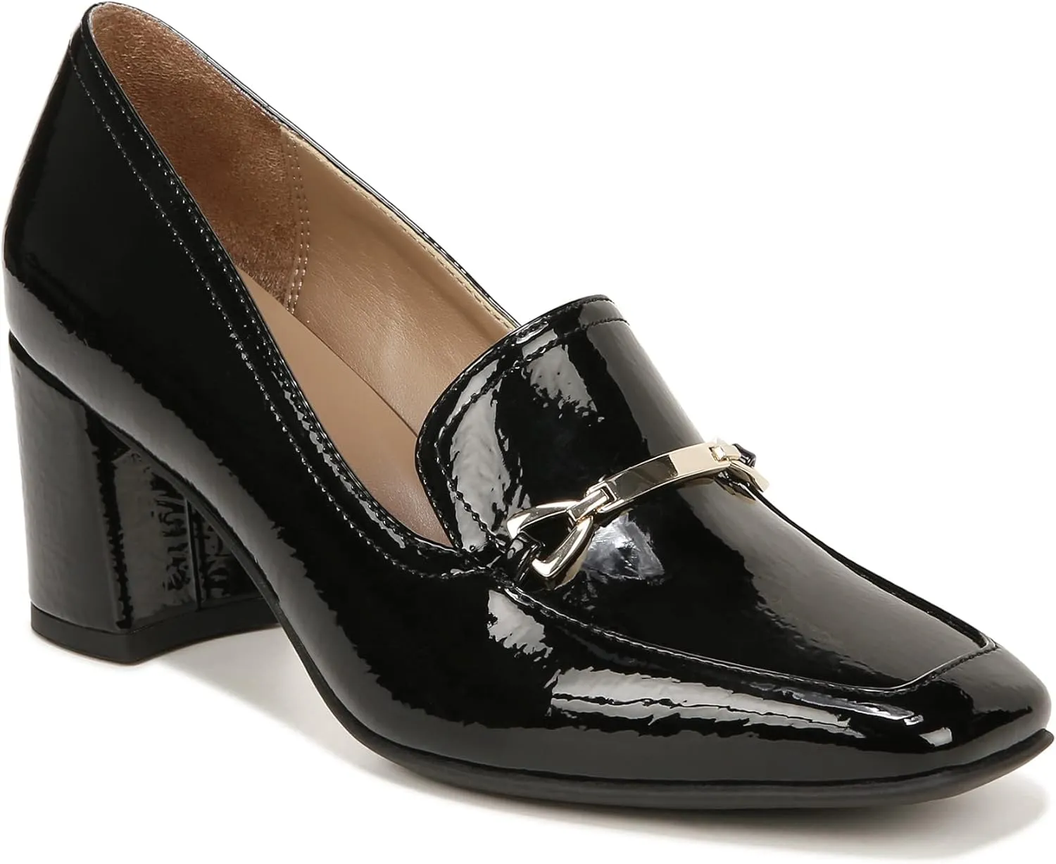 Naturalizer Women's Wynrie-Bit Block Heel Bit Loafer