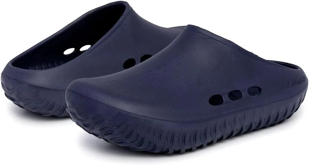 Nautica Men's Clogs - Athletic Sports Sandal - Slip-On with Adjustable Back Strap - (Water Shoes/Fuzzy Slippers) River Edge