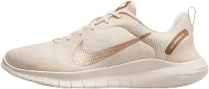 Nike Flex Experience Run 12 Women's Road Running Shoes (DV0746-800, Guava Ice/Pale Ivory/White/Metallic Red Bronze) Size 10