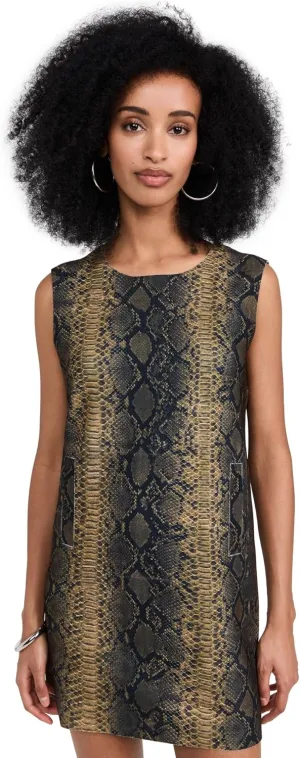 Norma Kamali Women's Sleeveless Tailored Mini Dress