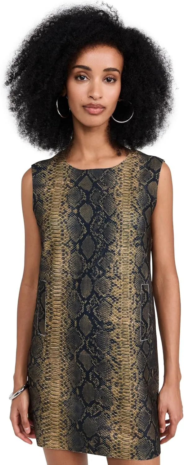 Norma Kamali Women's Sleeveless Tailored Mini Dress
