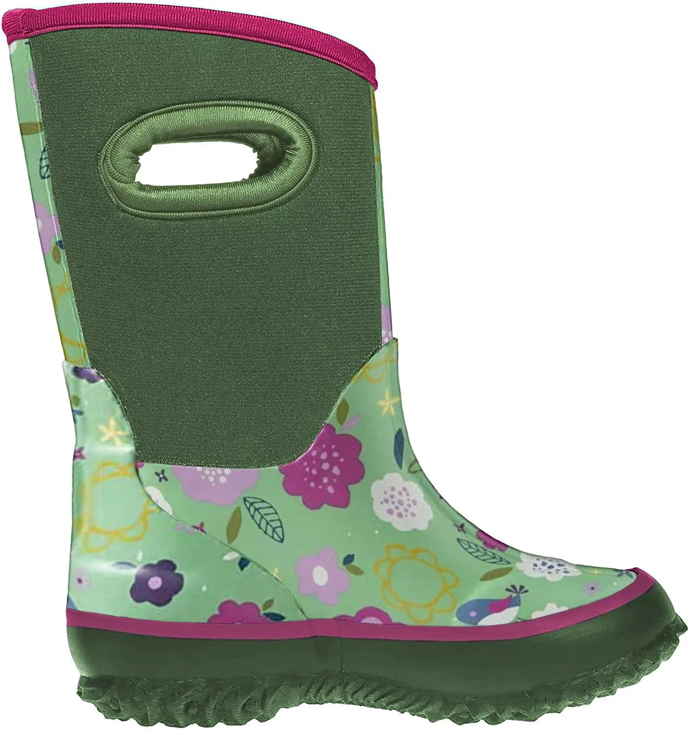 OAKI Kid's Neoprene Rain Boots, Snow Boots, Muck Boots