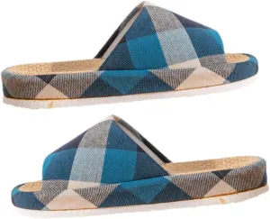 PartyKindom Indoor Linen Sandals Open Toe Slippers Breathable Women's Casual Slippers for Summer