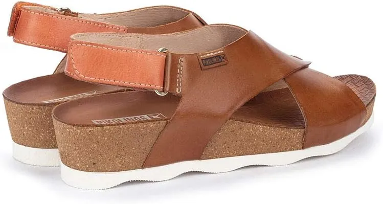 PIKOLINOS Wedge Sandals Leather Mahon for Woman