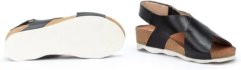 PIKOLINOS Wedge Sandals Leather Mahon for Woman