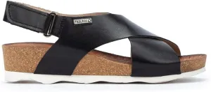 PIKOLINOS Wedge Sandals Leather Mahon for Woman