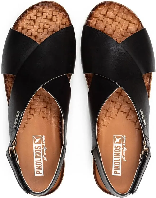PIKOLINOS Wedge Sandals Leather Mahon for Woman
