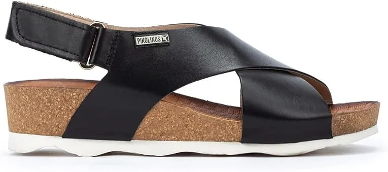 PIKOLINOS Wedge Sandals Leather Mahon for Woman